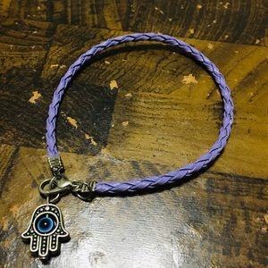 Purple Rope Bracelet